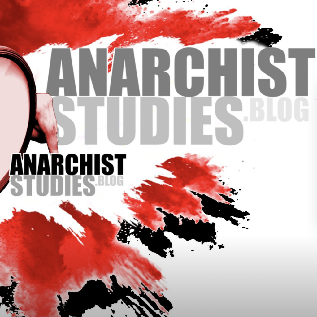 Anarchist studies.blog [red and black abstract images]. An interview with trans speculative fiction author, Kes Otter Lieffe